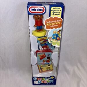 Little Tikes Story Dream Machine BERENSTAIN BEARS 3 Story Collection w/ Figure